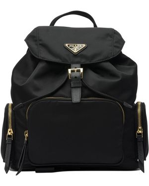 Prada Re-Nylon Casual Backpack - Black