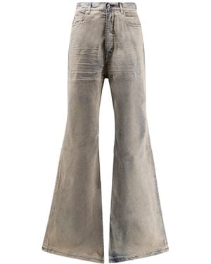 Rick Owens Bolan Bootcut Faded-Effect Jeans - Grey