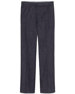 Max Mara Cropped Bootcut Jeans - Blue