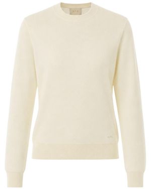 A.P.C. Long-Sleeved Sweater - White