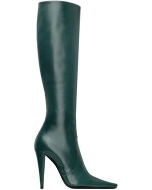 Saint Laurent 77 Boots - Green