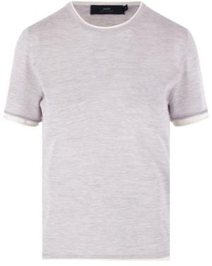 arch4 Knitted Short-Sleeved T-Shirt - White