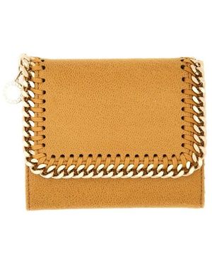 Stella McCartney Falabella Tri-Fold Wallet - Metallic
