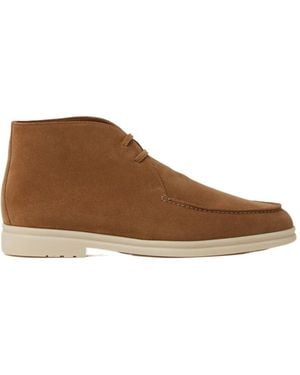 Loro Piana Walk And Walk Ankle Boot - Brown