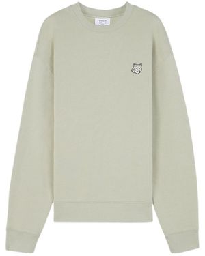 Maison Kitsuné Maison Kitsuné Bold Fox Head Patch Crewneck Sweatshirt - Multicolour