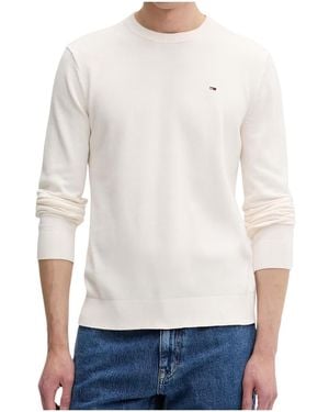 Tommy Hilfiger Crew Neck Sweatshirt - White
