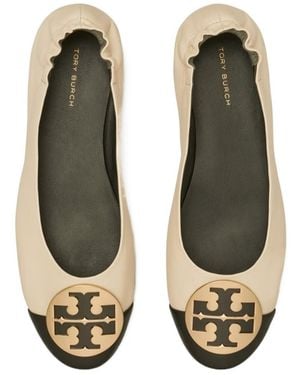 Tory Burch Claire Ballet Pumps - Green