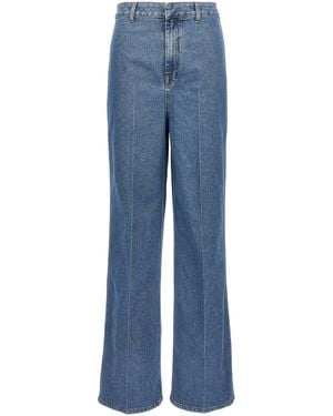 Philosophy Di Lorenzo Serafini Wide-Leg Pleated Jeans - Blue