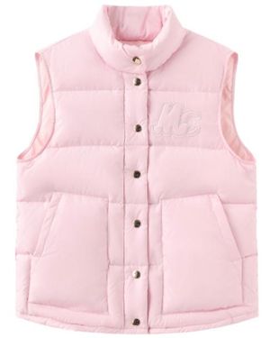 Marissa Chiara Sleeveless Padded Vest - Pink