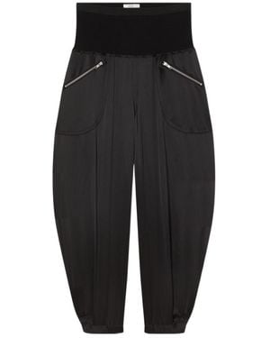 Co. Ribbed Jogger - Black
