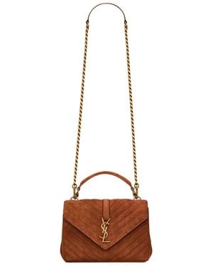Saint Laurent College Medium - Brown
