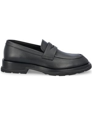 McQueen Slip-On Loafers - Black