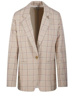 forte_forte Boxy Jacket - Natural