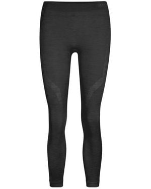 FALKE Thermal Ski Leggings - Black