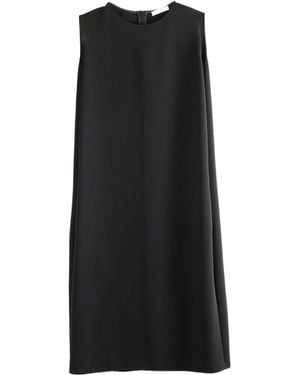 The Row Sleeveless Mini Dress - Black