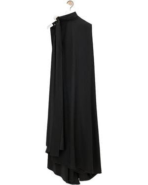 Loewe Ruffle Dress - Black