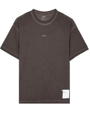 Satisfy Short-Sleeved T-Shirt - Grey