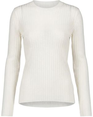 Pinko Long-Sleeved Pullover - White