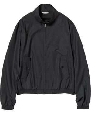 AURALEE Long-Sleeved Jacket - Black
