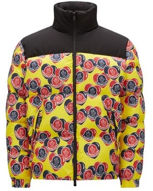 Moncler Antares Zip-Up Short Down Jacket - Multicolour