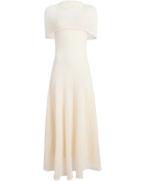 KHAITE Thora Dress - White