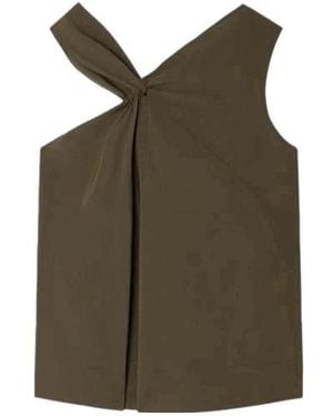 Soeur Asymmetrical Cover-Up - Green