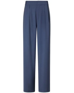 Tibi Mid-Rise Casual Trousers - Blue