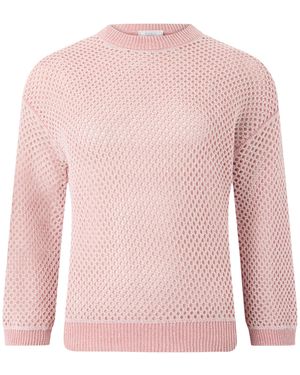 Peserico Open-Knit Jumper - Pink