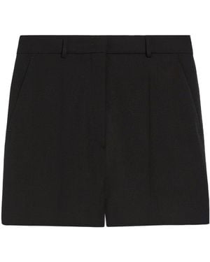 Sportmax Belt-Loop Shorts - Black