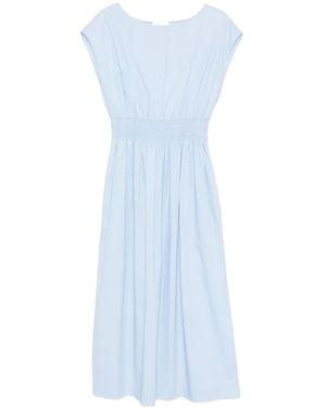 Roberto Collina Elastic Waist Dress - Blue