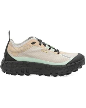 Norda Lace-Up Trainers - Brown