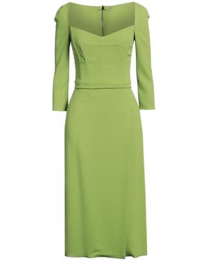 Dolce & Gabbana Solid-Colored Flare Skirt - Green