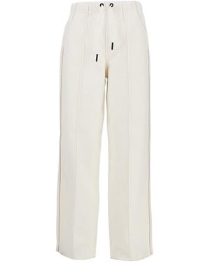Moncler Interlock Sweatpants - White