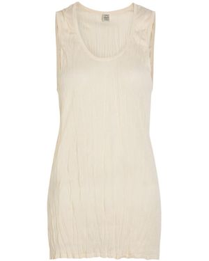 TOTEME Fine-Knit Tank Top - Natural