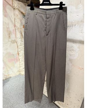 Balenciaga Large Tailored Pants - Gray