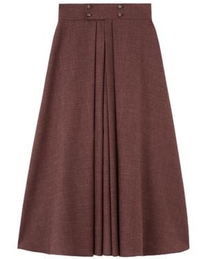 Loro Piana Petra Skirt - Purple