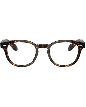 Oliver Peoples N.01 Square-Frame Glasses - White