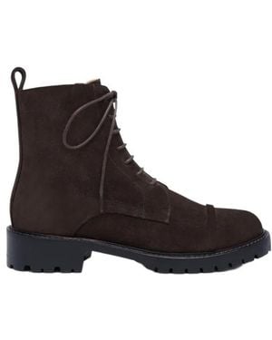 Malone Souliers Miller Combat Boots - Brown
