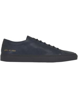 Common Projects Lace-Up Low-Top Casual Shoes - Blue