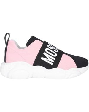 Moschino Logo Tape-Detail Trainers - Multicolour