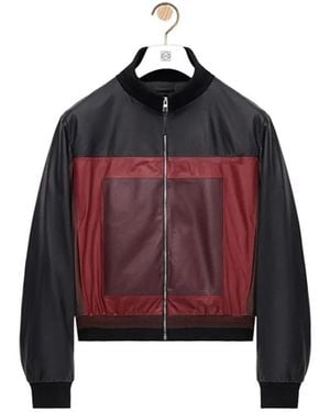 Loewe Square Inlay Jacket - Red