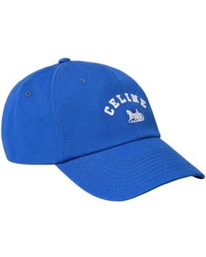 Celine Richelieu Cap - Blue