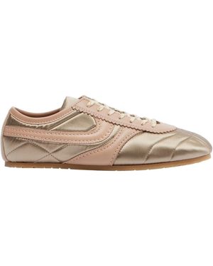 Dries Van Noten Lace-Up Casual Trainers - Brown