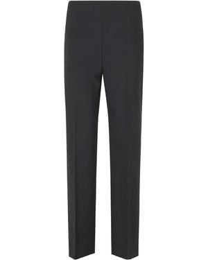 Alberta Ferretti Creased Casual Pants - Gray