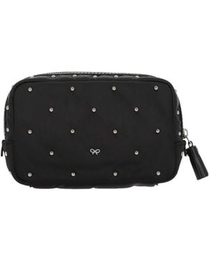 Anya Hindmarch Studs Important Things Pouch Bag - Black