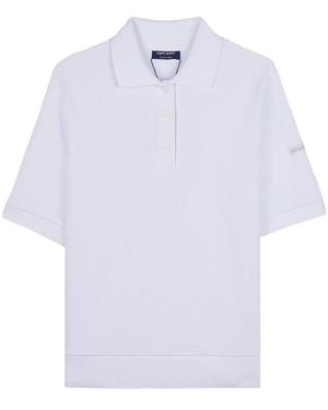Saint James Short-Sleeve Polo Shirt - White