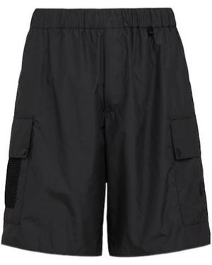 Moncler Cargo Tech Shorts - Black
