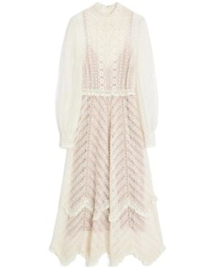 Valentino Lace Dress - White