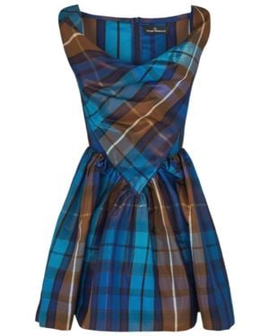 Vivienne Westwood Mini Sunday Dress - Blue