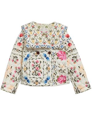 Barbour Quilted Jacket - White